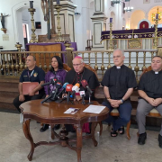 Rueda de prensa Arquidiócesis de Caracas por Semana Santa